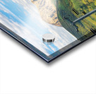 Colorado Ski Lift Sunshine and Sunflowers Acrylic print