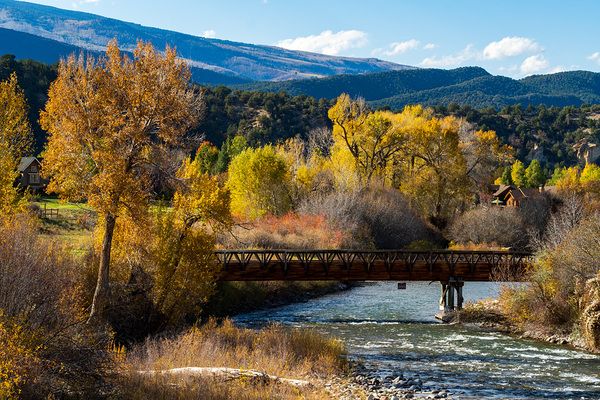 Carbondale Colorado just outside of Aspen Print