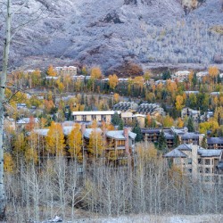 Fire and Ice in Snowmass Colorado 