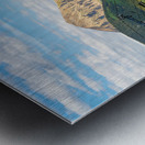 Colorado Ski Lift Sunshine and Sunflowers Metal print