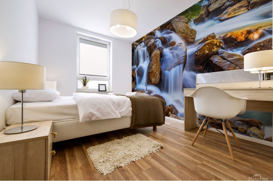 Colorado Waterfall Mural print