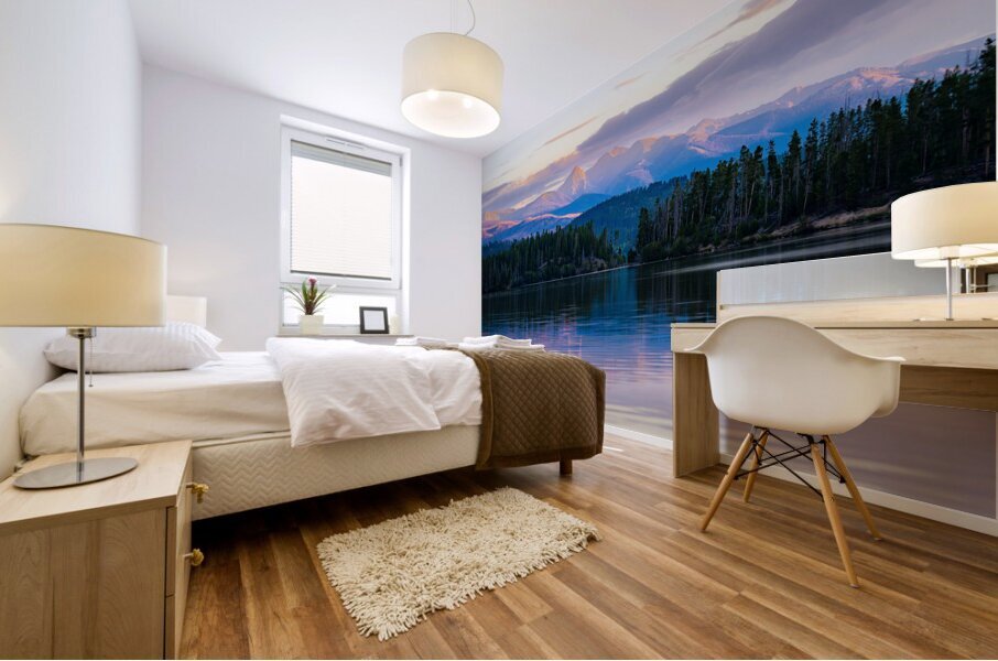 Grand Lake Colorado Mural print