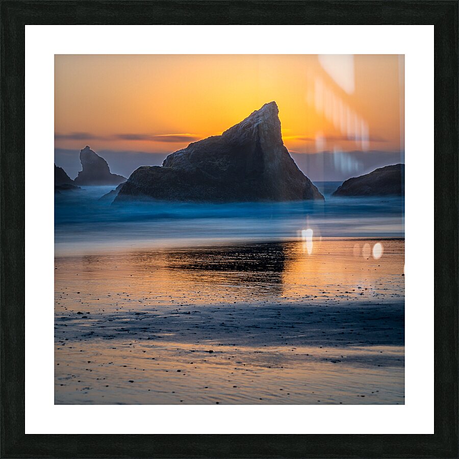Coos Bay Sunset Picture Frame print