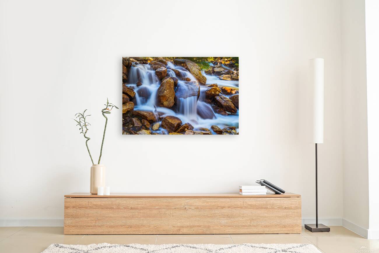 Colorado Waterfall Reproduction