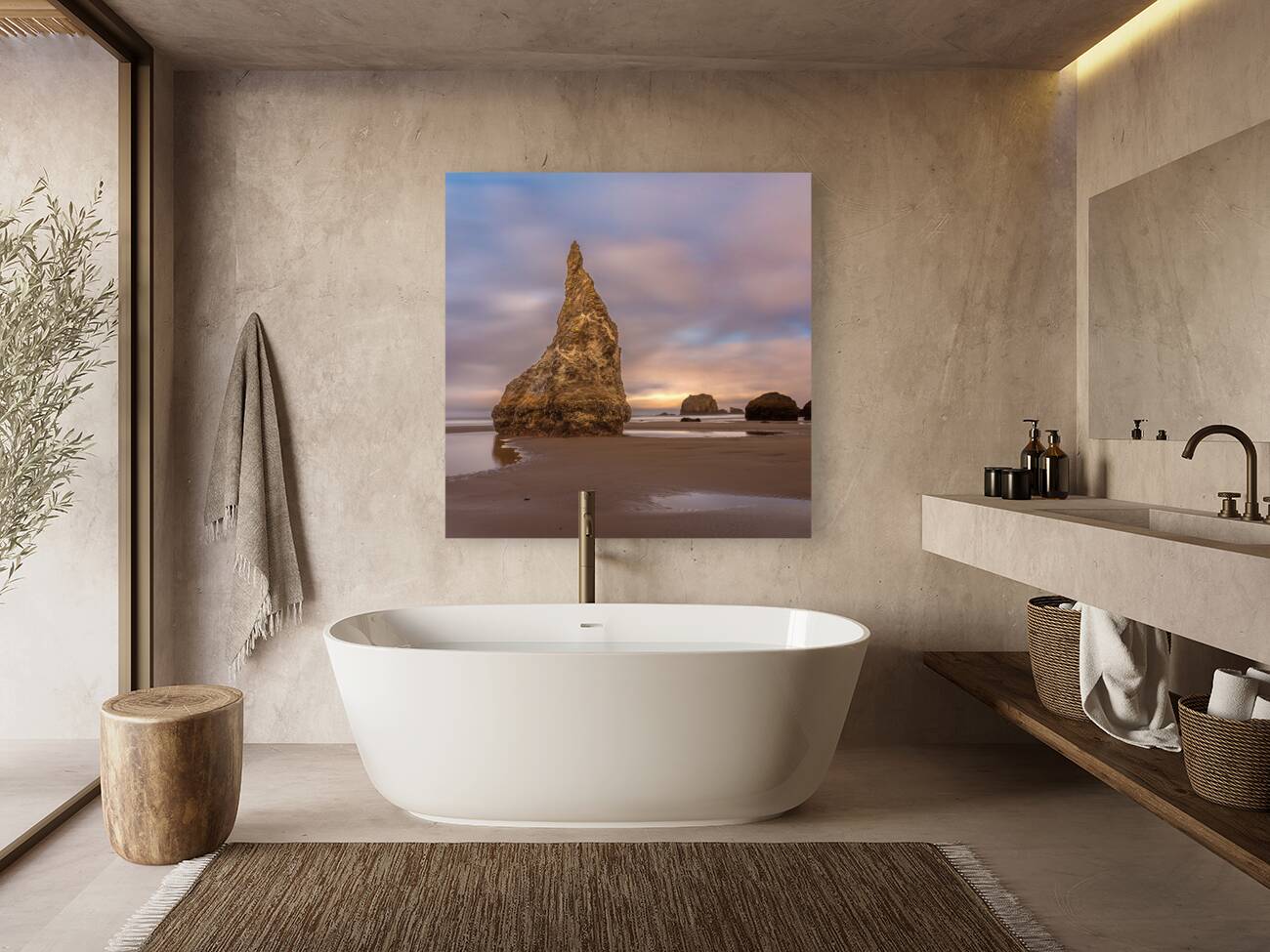 Bandon Beach Oregon Reproduction