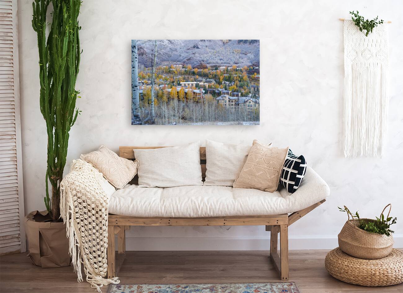 Fire and Ice in Snowmass Colorado  Reproduction