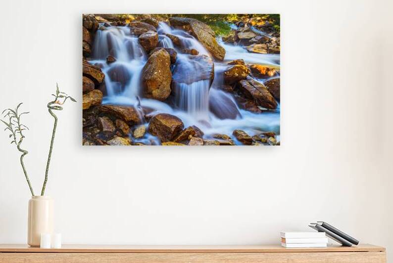 Colorado Waterfall by Katie Kyle Photography