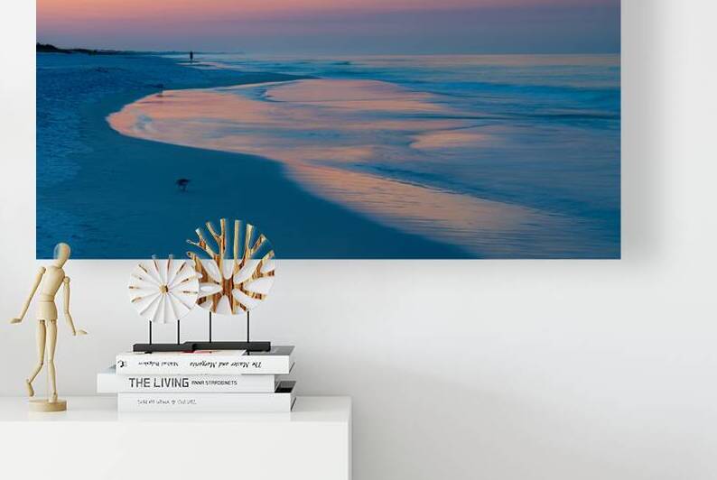 Destin Florida Sunrise Woman walking ahead of me catching a moment by Katie Kyle Photography