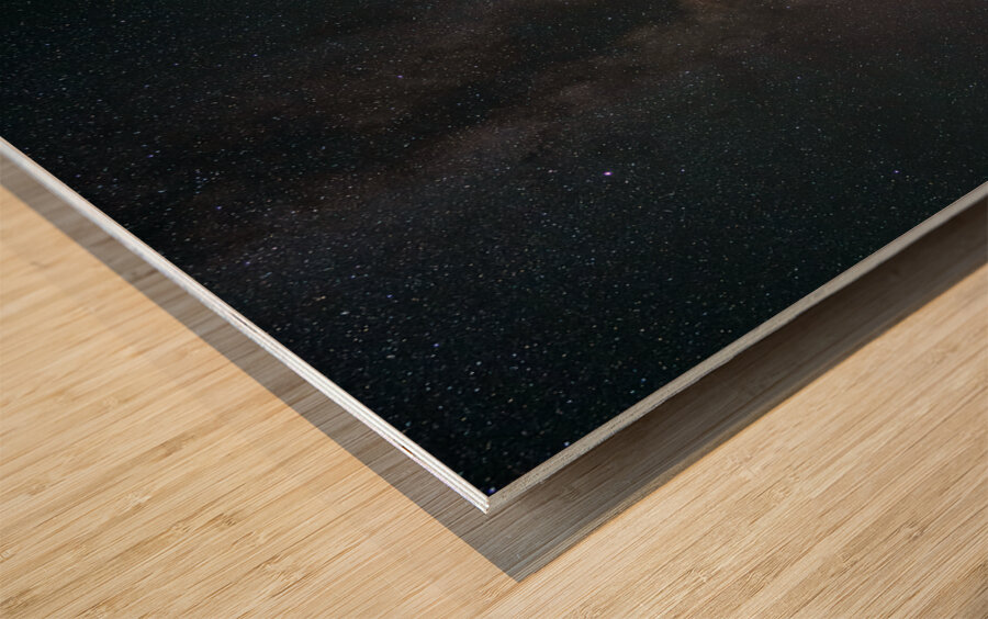 Ruedi Reservoir Colorado Astro Wood print