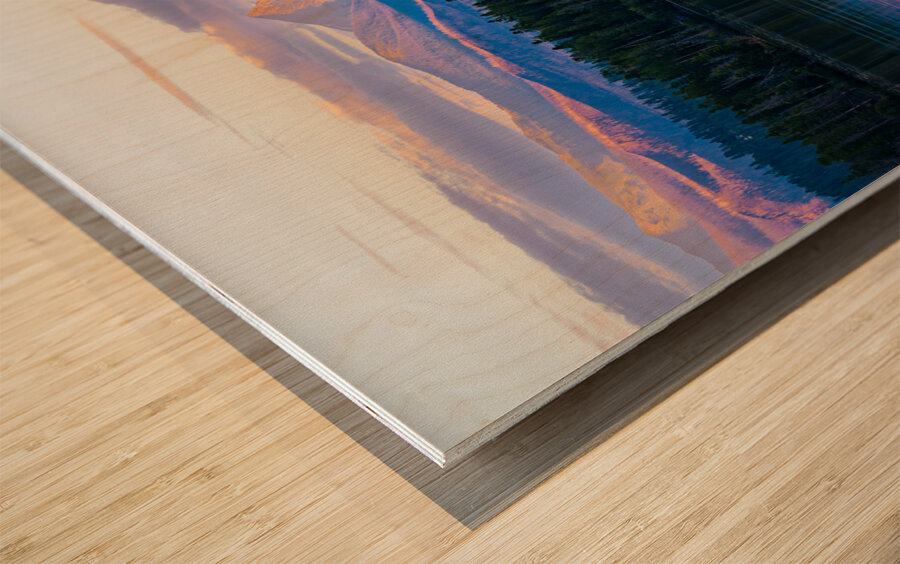 Grand Lake Colorado Wood print